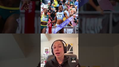 What is Aisha’s favorite pro kit of 2026? 🎽 #trackandfield #diamondleague  #podcast