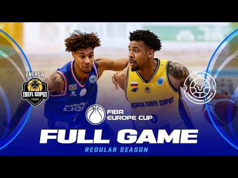 LIVE - Energa Trefl Sopot v Absheron Lions | FIBA Europe Cup 2025-26 | Regular Season