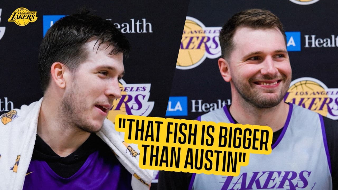 Austin and Luka’s Most HILARIOUS Presser Moments