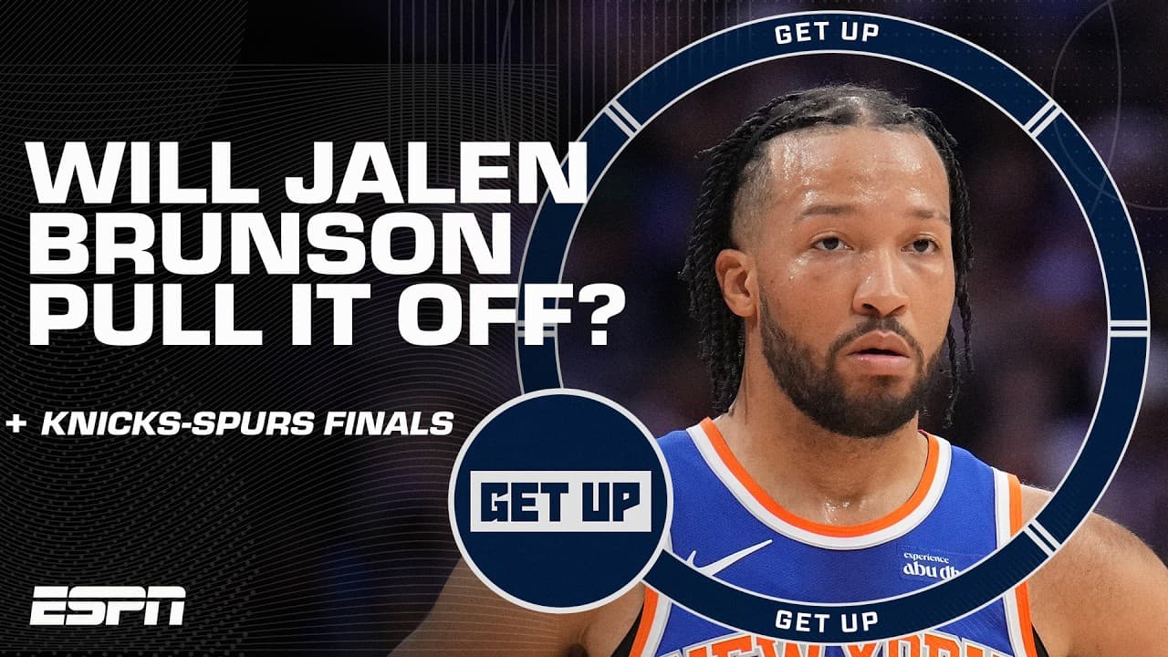 Will a championship LOCK IN HOF status for Jalen Brunson⁉️ Alan Hahn says YES! 🏆 | Get Up
