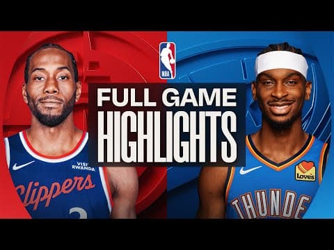 CLIPPERS at THUNDER | FULL GAME HIGHLIGHTS | December 18, 2025