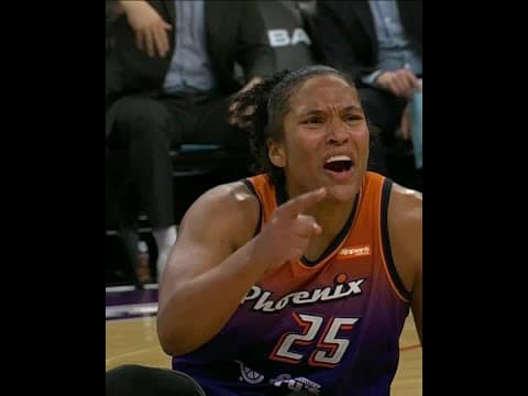 Alyssa Thomas was LIVID 😳