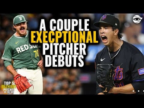 Two EXCITING Young Pitchers Debut: Jonah Tong & Payton Tolle...a breakdown