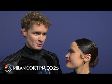 Madison Chock and Evan Bates 'honored' to represent Team USA | Winter Olympics 2026 | NBC Sports