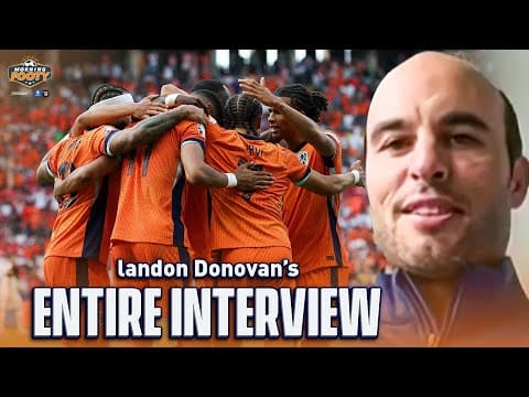 Landon Donovan on Euros dark horses, USMNT Mt. Rushmore & more! | Morning Footy | CBS Sports Golazo