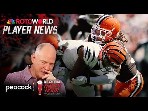 Bengals sputter again Week 1; CLE options emerge | Fantasy Football Happy Hour | NFL on NBC
