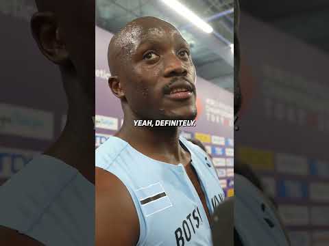 👀 Does Letsile Tebogo have the BIG run in him for the 200m final?