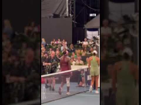 Upset complete! 😤 Vicky Mboko defeats defending champion Keys 6-4, 4-6, 6-2. #WTA #VickyMboko