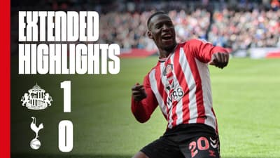 Extended Premier League Highlights | Sunderland AFC 1 - 0 Tottenham Hotspur