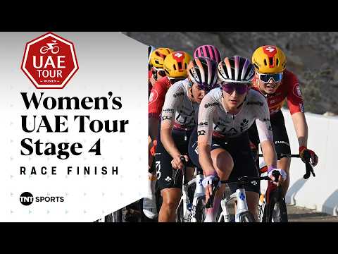 Home Race Perfection 👏 | Women's UAE Tour Stage 4 Final KM's | TNT Sports Cycling