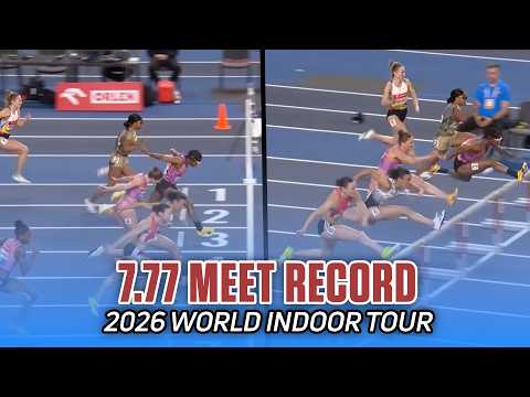 7.77! Devynne Charlton Sets Meet Record in 60m Hurdles | World Indoor Tour