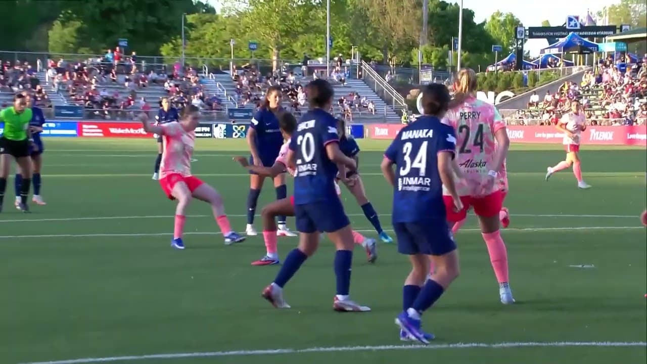 NC Courage vs. Portland Thorns Highlights - April 4, 2026