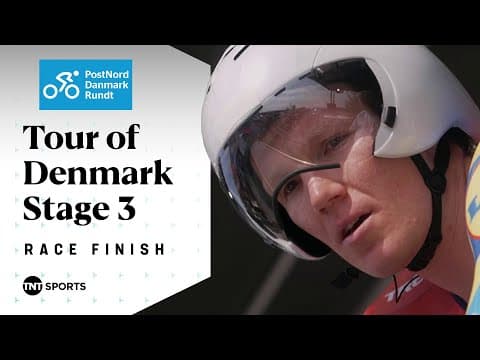 PERFECT TIME TRIAL ⏱️ | Men's 2025 Tour of Denmark Stage 3 Final KM's | TNT Sports Cycling
