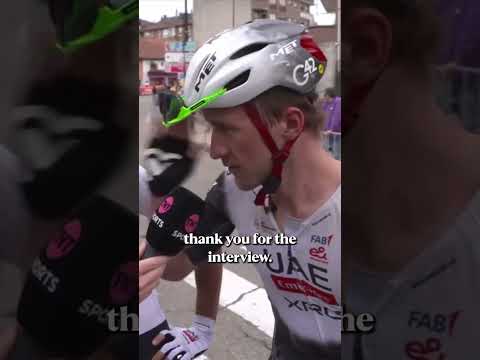 Safe to say Mikkel Bjerg isn’t looking forward to Stage 13 at La Vuelta 😂