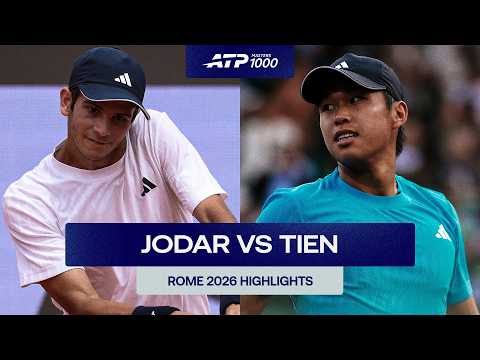 Rafael Jodar vs. Learner Tien Highlights | Rome 2026 Round 4