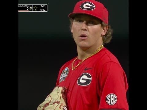 The moment UGA eliminated Texas in the MCWS 🔥