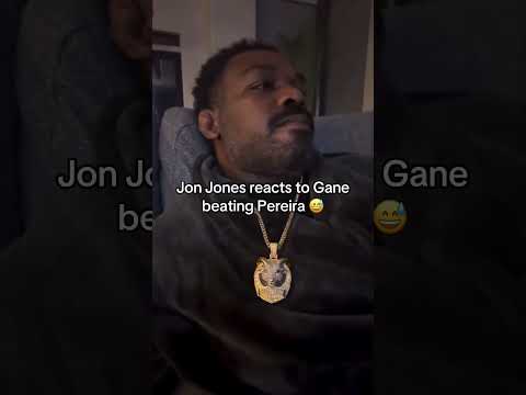 Jon Jones' reaction 😅 (via @jonnybones/IG)