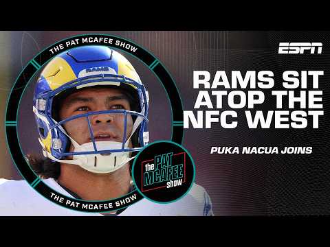 Puka Nacua on Davante Adams, Matthew Stafford and the Rams atop the NFC West 📈 | The Pat McAfee Show
