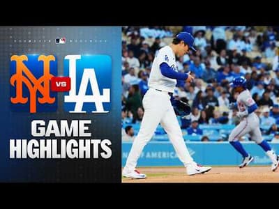 Mets vs. Dodgers Game Highlights (4/14/26) | MLB Highlights
