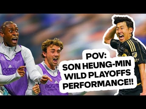 Son Heung-Min FORCES OVERTIME With FREE KICK GOLAZO vs. Vanvouver! | 2025 Audi MLS Cup Playoffs