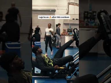 Leg workout will have your legs on fire