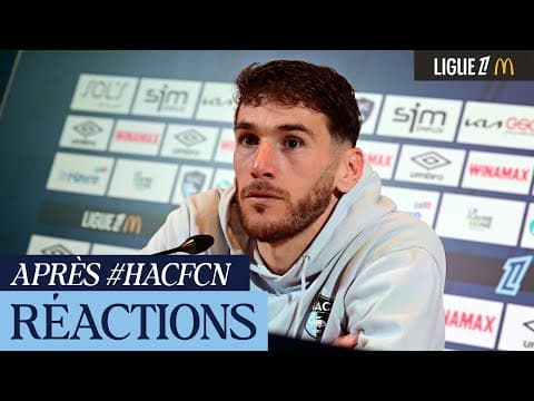 💬 Après HAC - FC Nantes (1-1), réactions de Gautier Lloris
