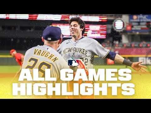 Highlights from ALL games on 8/15! (Brewers WILD comeback for 13th straight win and MORE!)