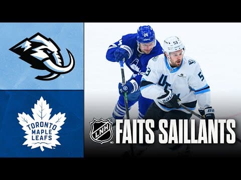 Mammoth vs Maple Leafs 5/11/25 | Faits saillants