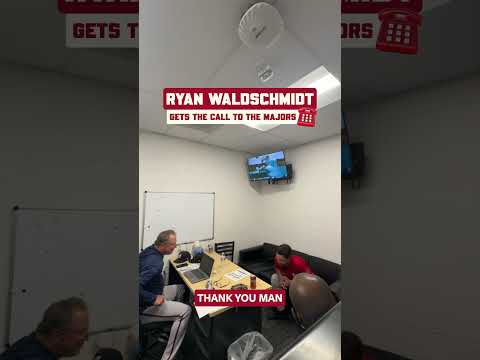 Ryan Waldschmidt got the call to the Majors #baseball