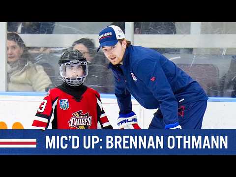 Brennan Othmann Mic'd Up: Junior Rangers Camp