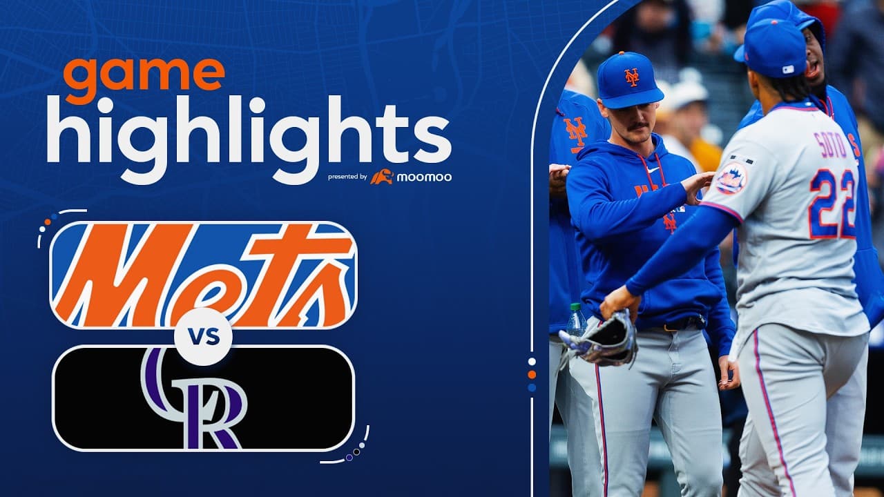 Mets vs. Rockies Game Highlights (5/4/26) | MLB Highlights