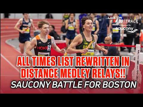 All-Times List Rewritten In Men's Distance Medley At Saucony Battle For Boston