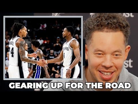 Mitch Johnson on What the Spurs Need to Start the Road Trip Strong