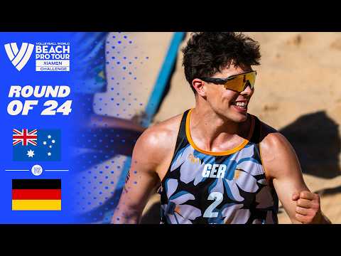 Potts/Pearse vs. Just/Wüst - Round of 24 Highlights | Xiamen 2026 #BeachProTour