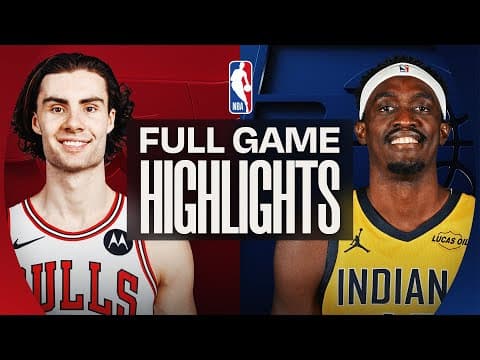 BULLS at PACERS | FULL GAME HIGHLIGHTS | November 29, 2025