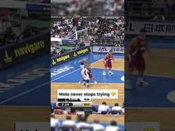 Sooner or later, Melo will make you pay 😮‍💨 #FIBAWC