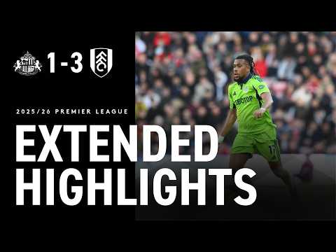 BIG WIN ON THE ROAD! 👌 | STADIUM OF LIGHT VICTORY | SUNDERLAND 1-3 FULHAM
