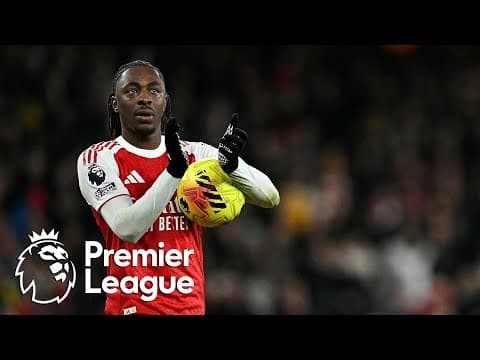 Eberechi Eze's hat-trick for Arsenal against Tottenham Hotspur | Premier League | NBC Sports
