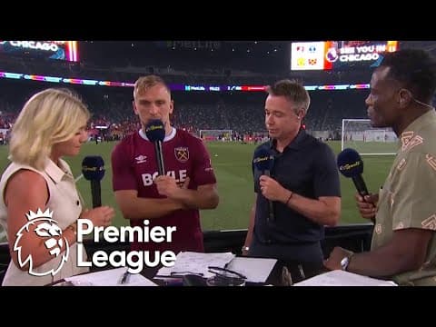 Jarrod Bowen analyzes his goal against Manchester United | Premier League Summer Series | NBC Sports