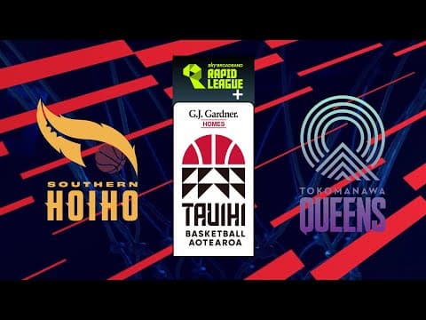 LIVE - Southern Hoiho v Tokomanawa Queens | Tauihi Basketball Aotearoa 2025