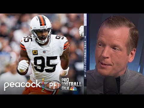 Myles Garrett in the heads of Aaron Rodgers, Pittsburgh Steelers | Pro Football Talk | NFL on NBC