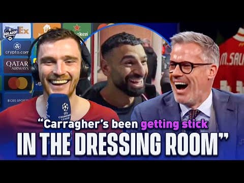 Andy Robertson reveals what Liverpool really think of Carragher's Salah comments! 👀 | UCL Today