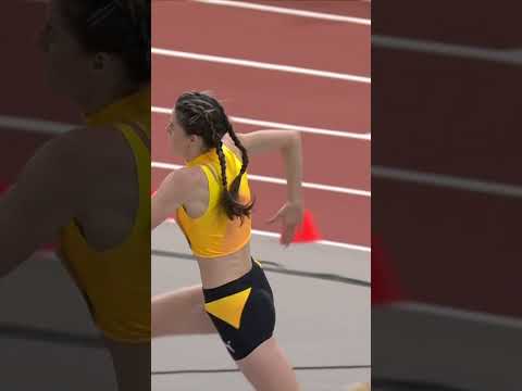 Mahuchikh clears the field with 2.01m in Karlsruhe 🔥 #worldindoortour #athletics #ukraine