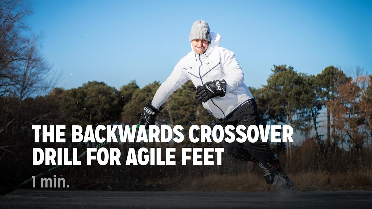 The Backwards Crossover Drill for Agile Feet