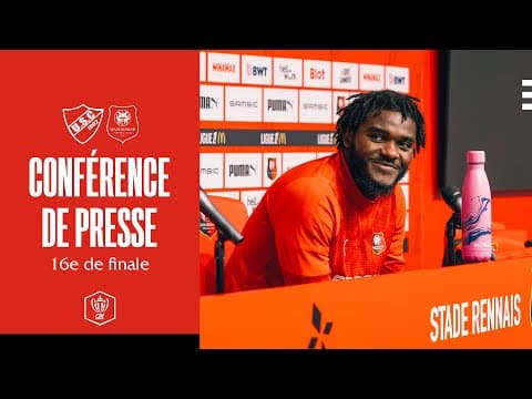 📽🎙 16ème de finale CDF | US Chantilly / Stade Rennais F.C. - Conférence de presse d'avant-match