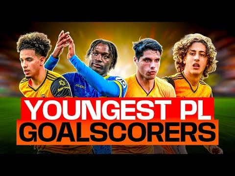 Mateus Mane breaking records! | Wolves' youngest Premier League goalscorers!