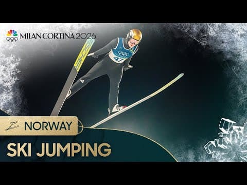 Anna Stroem wins HISTORIC gold for Norway in ski jump final | Winter Olympics 2026 | NBC Sports