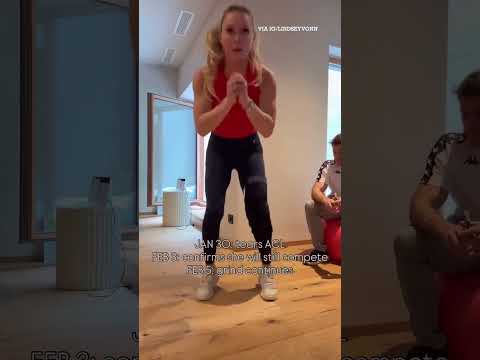 Lindsey Vonn is built DIFFERENT 💪 #lindsayvonn #olympics #2026olympics