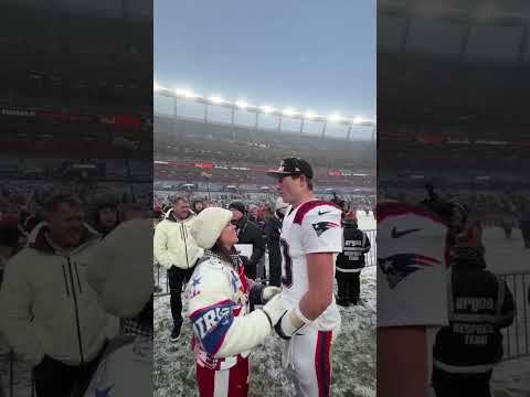 Ann Michael Maye and Drake "Drake Maye" Maye are SUPER BOWL BOUND 🥹 (via NFL)