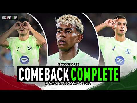 Barcelona with a WILD comeback | Yamal inspires VICTORY | Barcelona vs Levante recap | Scoreline